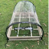 Frühbeet Gewächshaus Treibhaus Pflanztunnel Pflanzbeet P002 von terra-garten® – Ansicht 2