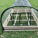 Frühbeet Gewächshaus Treibhaus Pflanztunnel Pflanzbeet P002 von terra-garten® – Ansicht 3