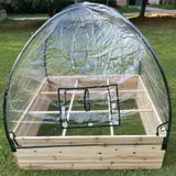 Frühbeet Gewächshaus Treibhaus Pflanztunnel Pflanzbeet P013 von terra-garten® – Ansicht 2