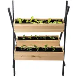 Hochbeet Pflanzkasten Blumenkasten Kräuterbeet von terra-garten® – Ansicht 2