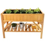 Hochbeet Pflanzkasten Blumenkasten Blumentreppe Kräuterbeet von terra-garten® – Ansicht 1
