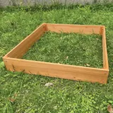 Sandkasten Spielplatz Kinder Torino 90 x 90 cm von terra-garten® – weergave 2
