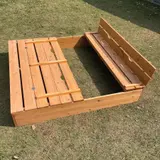 Sandkasten Spielplatz Kinder Plaza 115 x 125,5 cm von terra-garten® – Ansicht 4