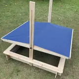 Sandkasten Spielplatz Kinder Ombra 126 x 118 cm von terra-garten® – Ansicht 4