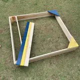 Sandkasten Spielplatz Kinder Semplice 102 x 96,5 cm von terra-garten® – vista 3