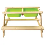 Sitzgruppe Spieltisch Spielplatz Kinder Sedute 90 x 86 cm von terra-garten® – vue 4