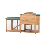 Kaninchenstall Kleintier Terasse Balkon mit 3 Schubladen Klopfer-Plus von Zoo-XXL – view 7