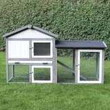 Kaninchenstall Klopfer grau/weiß – view 3