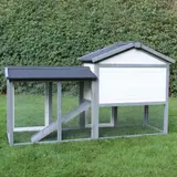 Kaninchenstall Klopfer grau/weiß – view 7