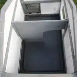 Kaninchenstall Klopfer grau/weiß – view 9