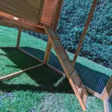 Hühnerhaus Liese -- mit PVC Welldach -- auch mit Extra-Auslauf – vue 22