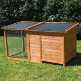 Hühnerhaus Paula mit PVC Welldach – weergave 21
