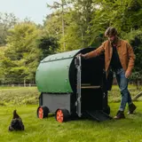 Nestera Hühnerhaus Hühnerstall Kleintierstall WAGON – vue 3
