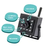 Gardenature Vogelhaus Vogelkasten mit WIFI KAMERA 4MP – Ansicht 6