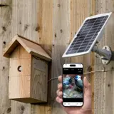 Gardenature Vogelhaus Vogelkasten mit WIFI Kaera 4MP und SOLAR – vue 1