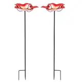 Summer Burst Vogelbad – Elegantes 2-Teile Set für Ihren Garten – view 1