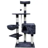 Katzenkratzbaum 141cm Kratzbaum Kletterbaum Spielbaum Sisal -- Piacenza -- von zoo-xxl® – weergave 2