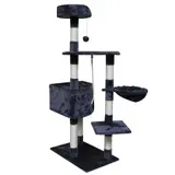 Katzenkratzbaum 141cm Kratzbaum Kletterbaum Spielbaum Sisal -- Piacenza -- von zoo-xxl® – weergave 3