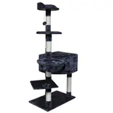 Katzenkratzbaum 141cm Kratzbaum Kletterbaum Spielbaum Sisal -- Piacenza -- von zoo-xxl® – weergave 5