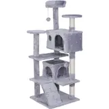 Katzenkratzbaum 134cm Kratzbaum Kletterbaum Spielbaum Sisal -- Luzifer -- von zoo-xxl® – weergave 2