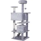 Katzenkratzbaum 134cm Kratzbaum Kletterbaum Spielbaum Sisal -- Luzifer -- von zoo-xxl® – weergave 5