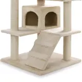 Katzenkratzbaum 132cm Kratzbaum Kletterbaum Spielbaum Sisal -- Sammy -- von zoo-xxl® – vista 10