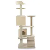 Katzenkratzbaum 132cm Kratzbaum Kletterbaum Spielbaum Sisal -- Sammy -- von zoo-xxl® – vista 11