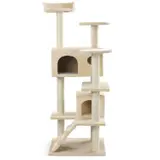 Katzenkratzbaum 132cm Kratzbaum Kletterbaum Spielbaum Sisal -- Sammy -- von zoo-xxl® – vista 4