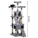 Katzenkratzbaum 170cm Kratzbaum Kletterbaum Spielbaum Sisal -- Diego -- von zoo-xxl® – vue 6